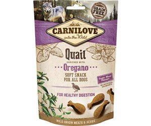 Hund - Carnilove Semi-Moist Quail with Oregano 200g - CH230020