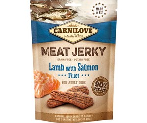 Hund - Carnilove Meat Jerky Lamb with Salmon Fillet 100 g - CH400010