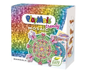 Byggesett - PlayMais Trendy Mosaic Mandalas (>3.000 Pieces) - 160358