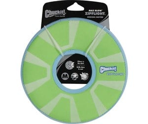 Hund - CHUCKIT Max Glow Zipflight frisbee M - H323041