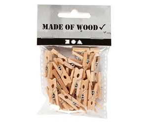 Kreative leker - Creativ Company Mini Clothespins 30pcs. - 564511