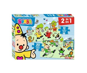 Puslespill - Studio 100 Bumba Puzzle Football Gulv - MEBU00004440