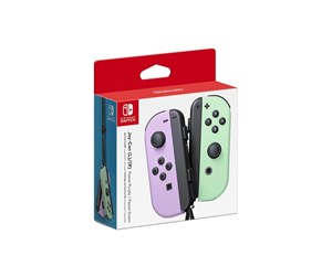 Spill - Tilbehør - Nintendo Joy Con Pair Pastel Purple/Pastel Green - Controller - Nintendo Switch - 0045496431693