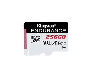 Minnekort - Kingston High Endurance microSD - 95MB/s - 256GB - SDCE/256GB