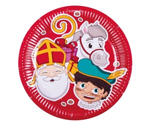 Leketøy - Boland Plates Sinterklaas 10pcs. - 56663