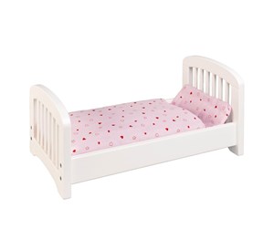 Dukker, Bamser & Utstyr - Goki Wooden Doll Bed - 51734