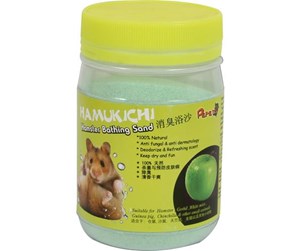 Smådyr - Hamukichi hamster bath sand apple scent/400g - HT60178