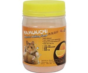 Smådyr - Hamukichi hamster bath sand orange scented/400g - HT60177