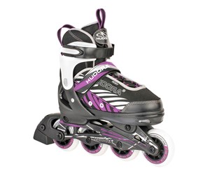 Skating - Hudora Inline Skates Mia Black/Purple size 37-40 - 28140