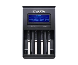 Batteri - VARTA LCD Dual Tech Charger battery charger + AC power adapter - 4 pin mini-USB Type A - 57676101401