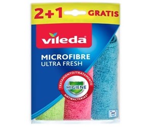 Rengjøring - Vileda Microfiber Ultra Fresh Cloth 3 pcs. - 162660