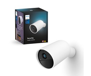 Smarthus - Philips Hue Sikkerhetskamera, batteri, hvit, 1 stk. - 929003562802