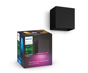 Smarthus - Philips Resonate Hue WACA downward wall light black 1x8W - 929003553001