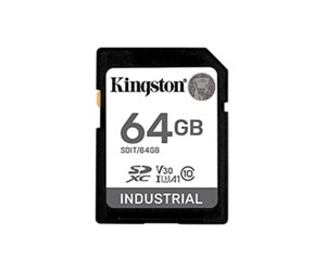 Minnekort - Kingston Industrial SD - 100MB/s - 64GB - SDIT/64GB