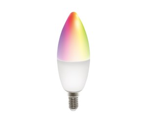 Smarthus - Deltaco SMART HOME - LED light bulb - frosted finish - E14 - 5 W - RGB/warm to cold white light - 7333048048257