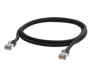 Nettverkskabel - UISP patch cable - 1 m - black - UACC-CABLE-PATCH-OUTDOOR-1M-BK