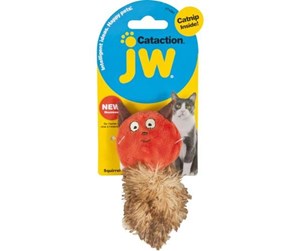 Katt - JW Cataction Catnip Squirrel Red/Brown - K710844