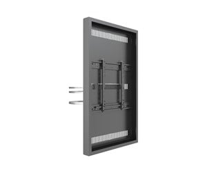 Veggmontering, AV-braketter & AV-møbler - Multibrackets M Pro Series enclosure - for digital signage panel - medium - black 30 kg 55" From 200 x 100 mm - 7350105214547