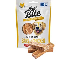 Hund - Let's Bite Chewbones Bars with Chicken 175g - BH2630175