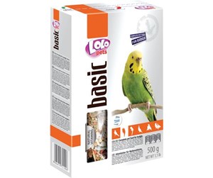 Fugl - Lolo Pets Budgie feed 500 g - FF72100