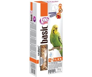 Fugl - Lolo Pets 3x seed sticks budgie fruit/egg/honey - FF72109