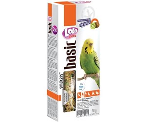 Fugl - Lolo Pets 2xseed sticks budgie w.kiwi - FF72111