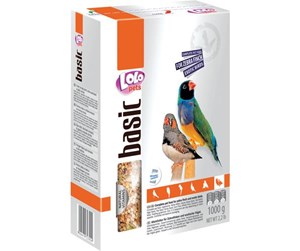 Fugl - Lolo Pets Zebra Finch and Exotic Bird Food 1kg - FF72302