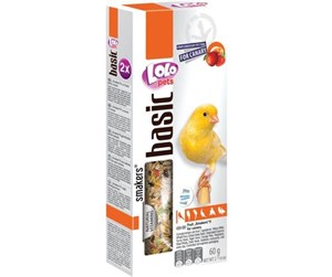 Fugl - Lolo Pets 2xseed sticks canary with fruit - FF72510