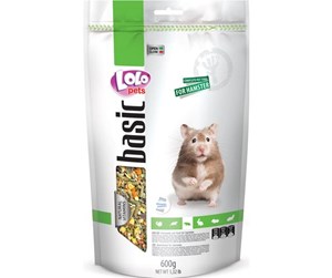 Smådyr - Lolo Pets Hamster food complete 600g resealable - HT70114