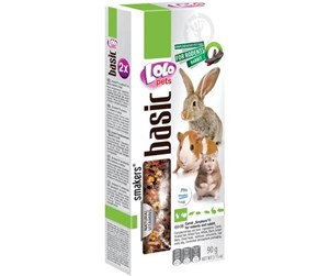 Smådyr - Lolo Pets Carob Smakers for Hamster & Rabbit - HT71109