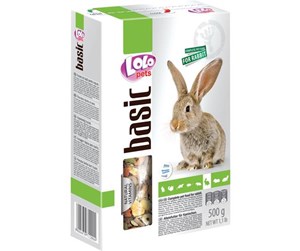 Smådyr - Lolo Pets Rabbit feed complete 500g - HT71200