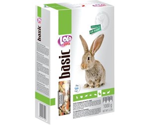 Smådyr - Lolo Pets Rabbit feed complete 1000g - HT71202