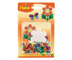 Kreative leker - Hama Skrijkbeadset Flower 350 pcs. - 4188