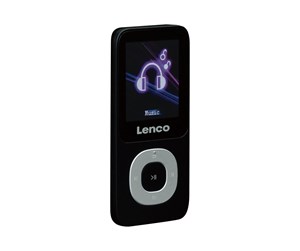 Mp3-spiller & Tilbehør - Lenco Xemio-659 - MP3/MP4 player with 4GB micro SD card - Gray - MP3-spiller 4 GB - Xemio-659GY