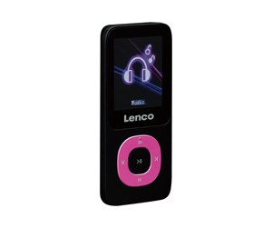 Mp3-spiller & Tilbehør - Lenco Xemio-659 - MP3/MP4 player with 4GB micro SD card - Pink - MP3-spiller 4 GB - Xemio-659PK