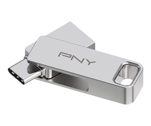 Minnepenn - PNY Duo-Link - USB flash drive - 128 GB - 128GB - Minnepenn - P-FDI128DULINKTYC-GE