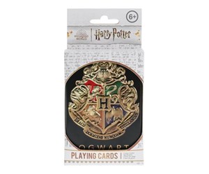 Brettspill & Puslespill - Paladone Hogwarts Playing Cards in a Tin Black - PP11186HP