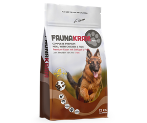 Hund - Faunakram 12 kg. Adult GF Chicken and fish 28-13 - 10102