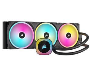 Prosessor-kjøler - Corsair iCUE LINK H170i RGB - Black - CPU Vannkjøling - Max 37 dBA - CW-9061004-WW