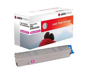 Printertilbehør blekk/toner - Agfa Photo - magenta - compatible - remanufactured - toner cartridge - Laser toner Rød - APTO44844506E