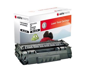 Printertilbehør blekk/toner - Agfa Photo - black - compatible - toner cartridge (alternative for: Canon EP-708 HP 49A HP Q5949A) - Laser toner Svart - APTHP49AE