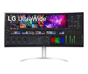 Skjerm - 40" LG UltraWide 40WP95XP-W - 5120x2160 - Nano IPS - HDR10 - Thunderbolt 4 - 96W PD - 40WP95XP-W