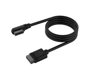 Kabinett-tilbehør - Corsair iCUE LINK Slim Cable 600mm (straight / slim 90° connectors) - CL-9011122-WW