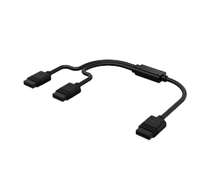 Kabinett-tilbehør - Corsair iCUE LINK Y-Cable 600mm (straight connectors) - CL-9011124-WW