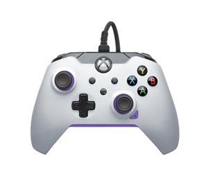 Spill - Tilbehør - PDP XBOX SERIES X|S & PC KINETIC WHITE CONTROLLER - Controller - Microsoft Xbox One - 049-012-WP