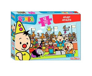 Puslespill - Studio 100 Bumba Puzzle Athlete 12pcs. Gulv - MEBU00004220