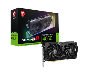 Grafikkort - MSI GeForce RTX 4060 GAMING X - 8GB GDDR6 RAM - Grafikkort - RTX 4060 GAMING X 8G