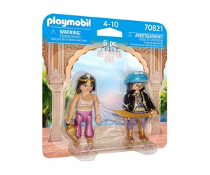 Playmobil - Playmobil - DuoPack Royal Couple with sword and magic magic flashlight - 70821