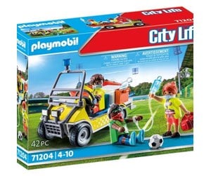 Playmobil - Playmobil City Life - Redningscaddie - 71204