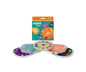 Babyleker - TIMIO Disc Set 1 - Wild Animals Nursery Rhymes Colours Musical and Body Parts - TM-TMD-01E